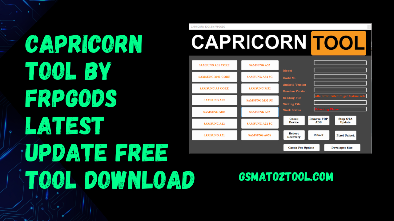 Download capricorn tool by frpgods