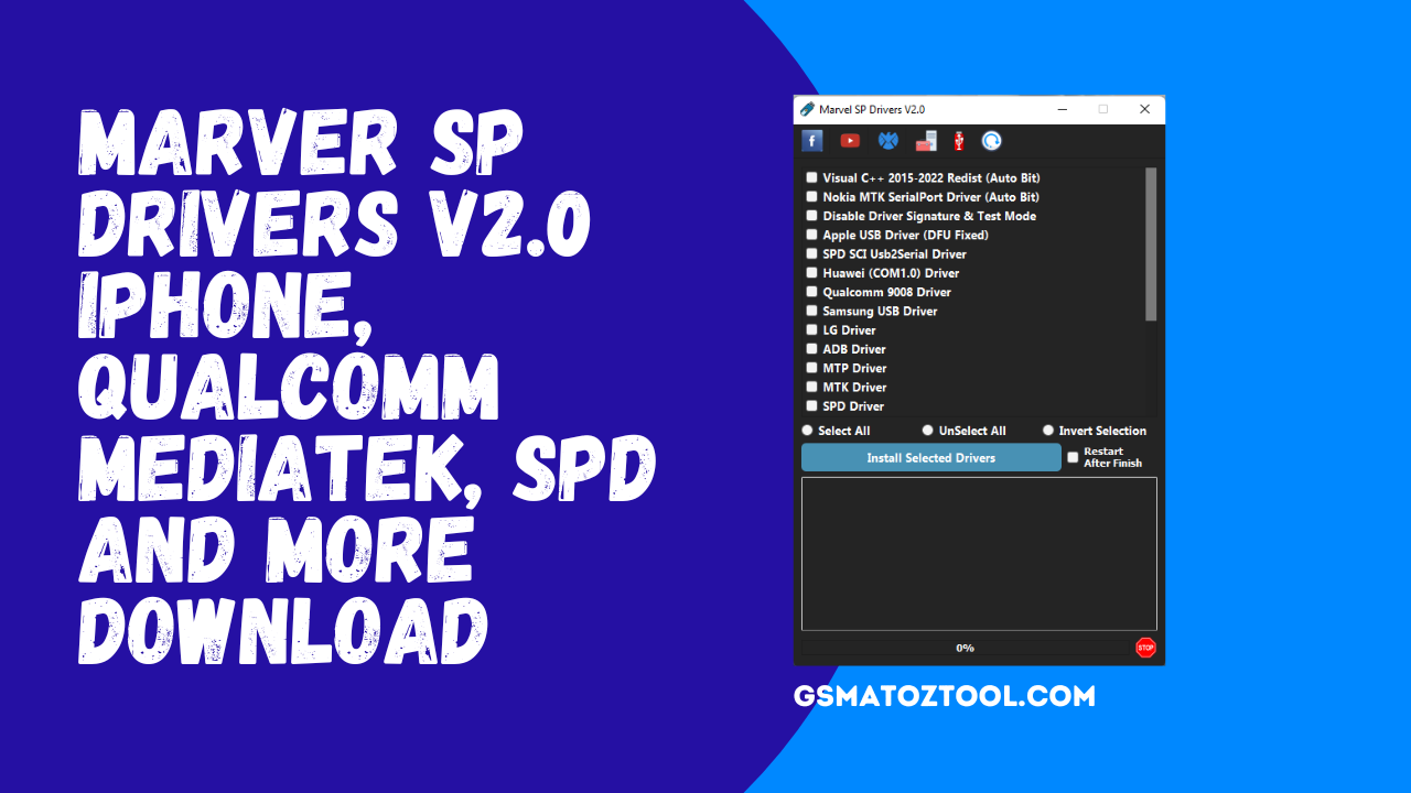 Marver sp drivers v2. 0 qualcomm mediatek spd and more download