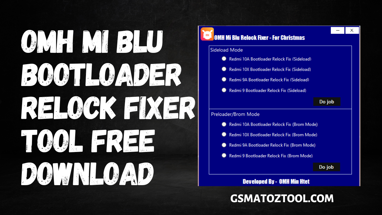 OMH Mi Blu Relock Fixer - For Gift Free Download