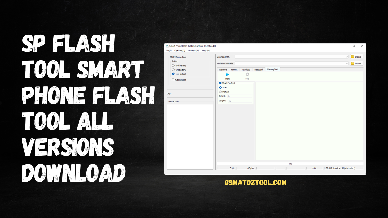 SP Flash Tool V6 - Best for Mediatek Phone Flashing Tool Download 