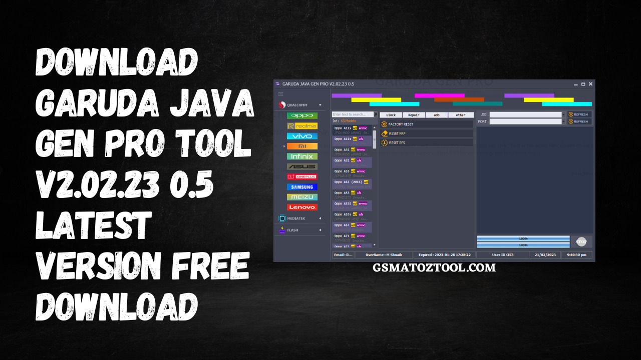 Garuda java gen pro tool v2. 02. 23 0. 5 (one day free trial) tool download