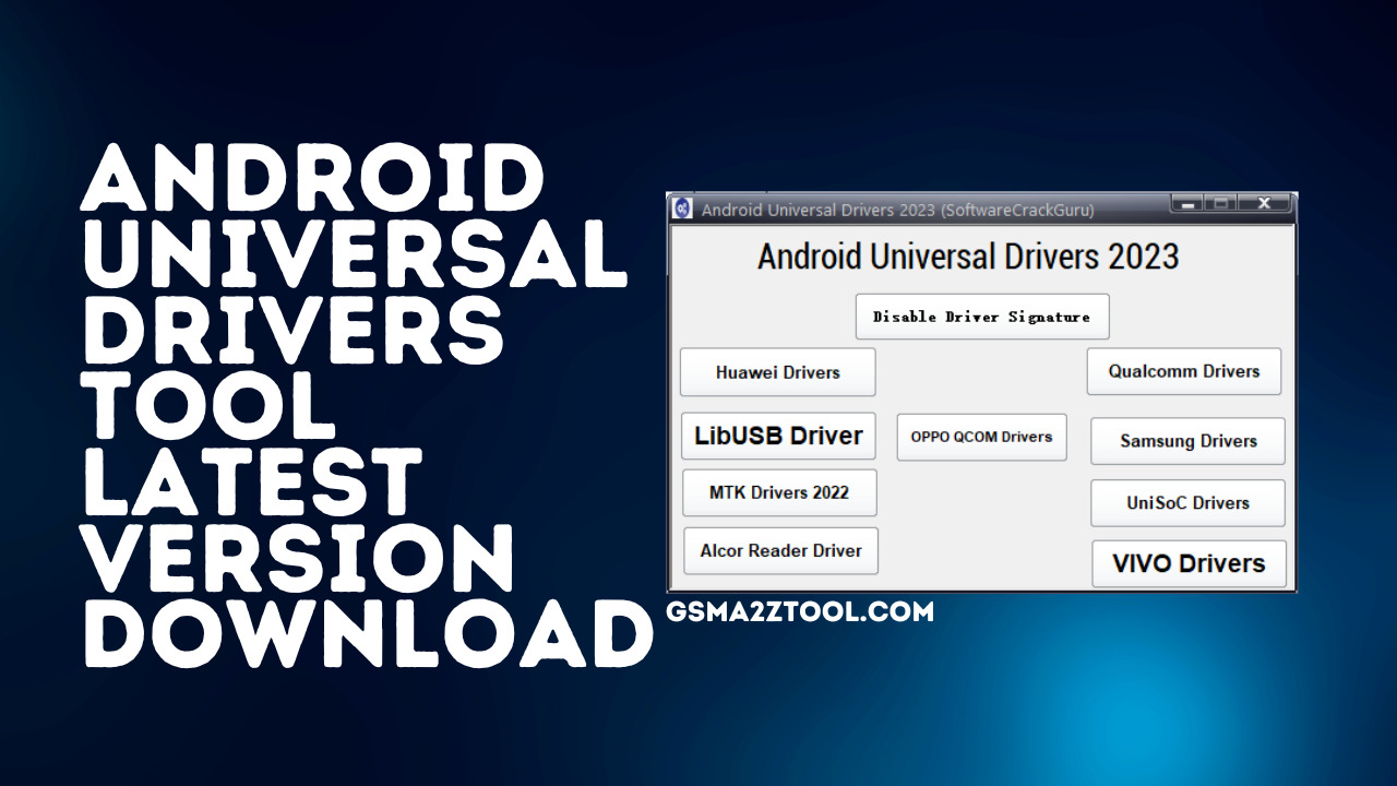 Android Universal Drivers 2023 Free Download