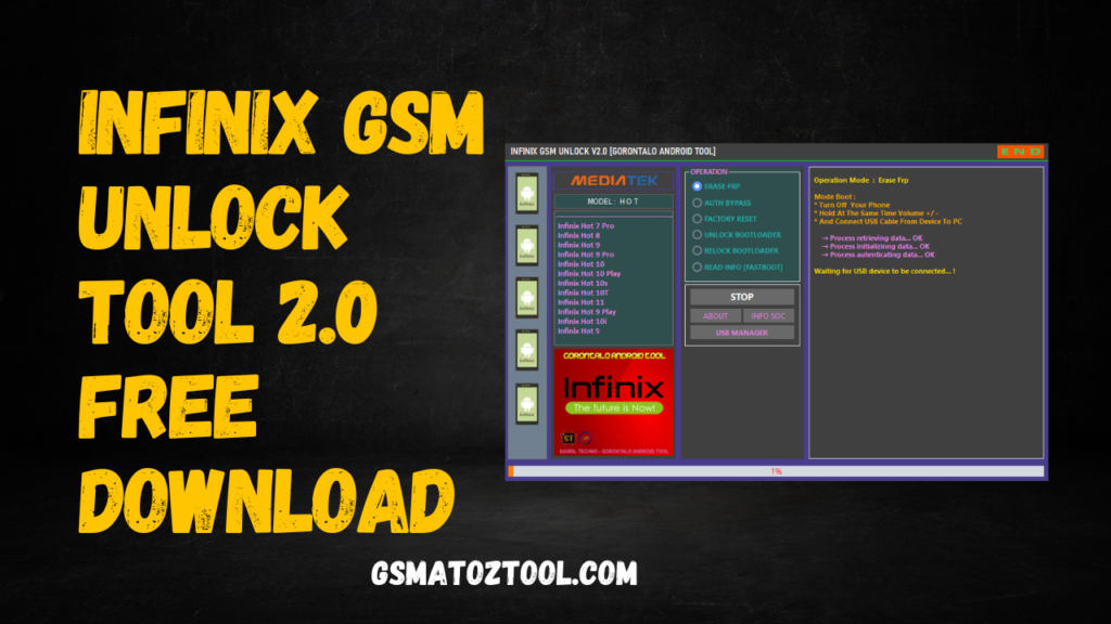 Infinix gsm unlock tool 2. 0 free download