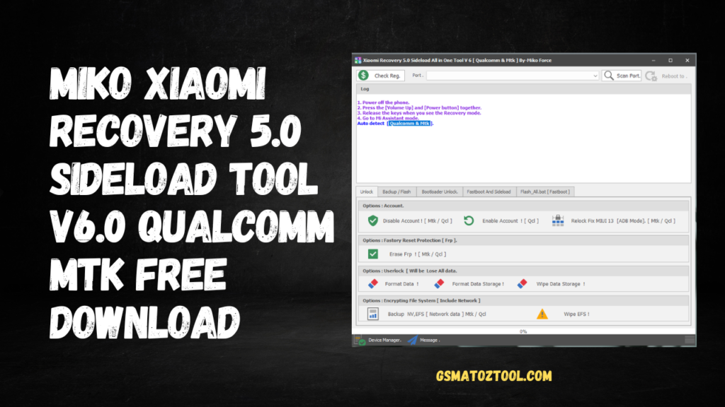 Miko xiaomi recovery 5. 0 sideload tool v6. 0 qualcomm mtk free download