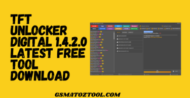 TFT UNLOCKER Digital 1.4.2.0 Latest Free Tool Download