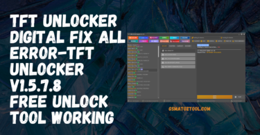 TFT UNLOCKER Digital v1.5.7.8 Tool Download