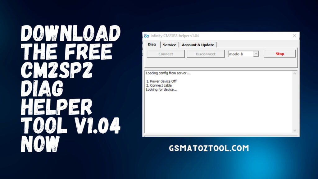 Download the free cm2sp2 diag helper tool v1. 04 now