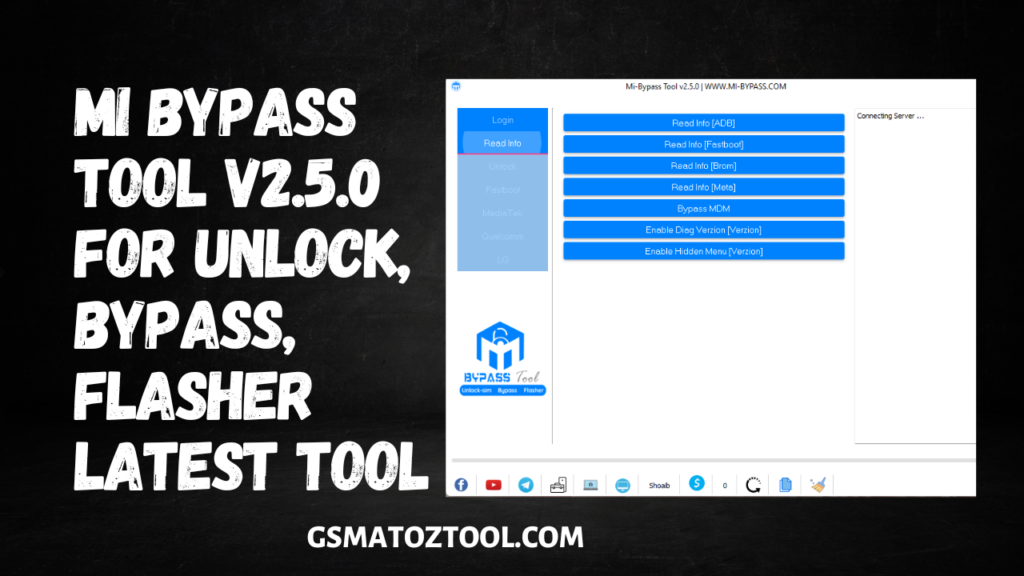 Mi bypass tool v2. 5. 0 for unlock, bypass, flasher latest tool