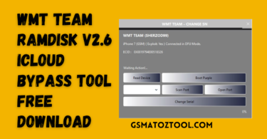WMT Team Ramdisk v2.6 iCloud Bypass Tool Free Download