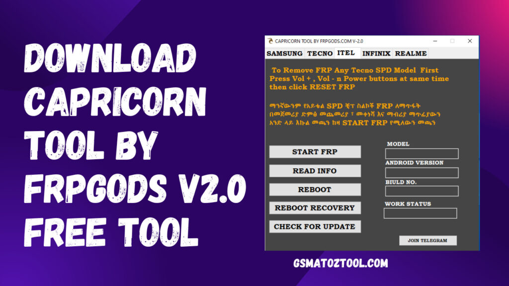 Capricorn tool by frpgods v2. 0 download