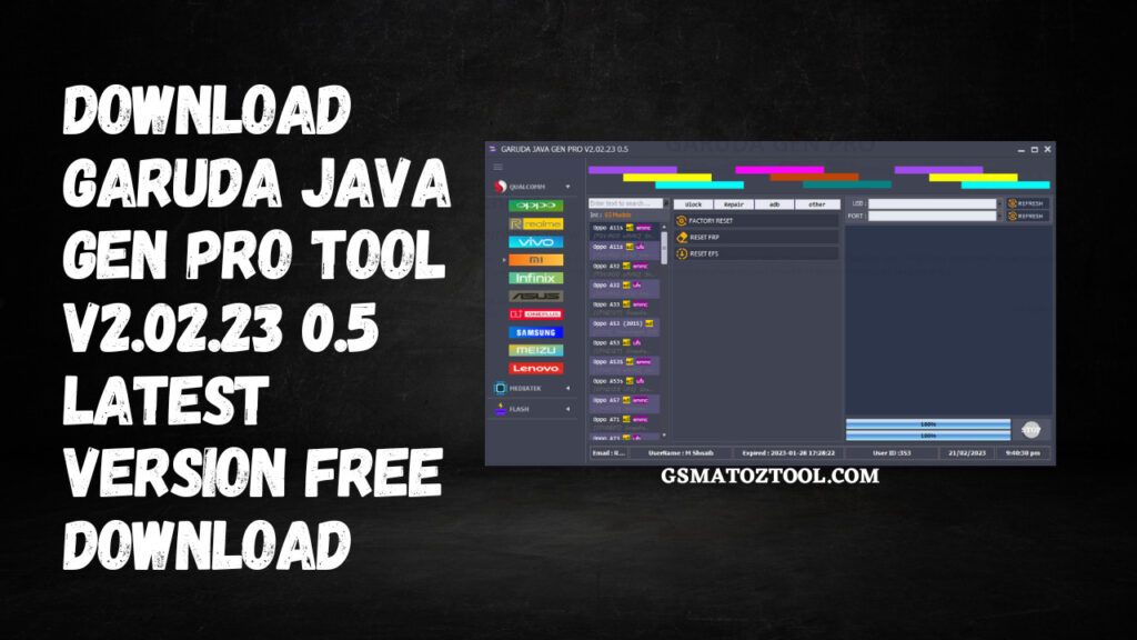 Garuda java gen pro tool v2. 02. 23 0. 5 (one day free trial) tool download