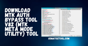 Download MTK Auth Bypass Tool V82 (MTK Meta Mode Utility) Tool
