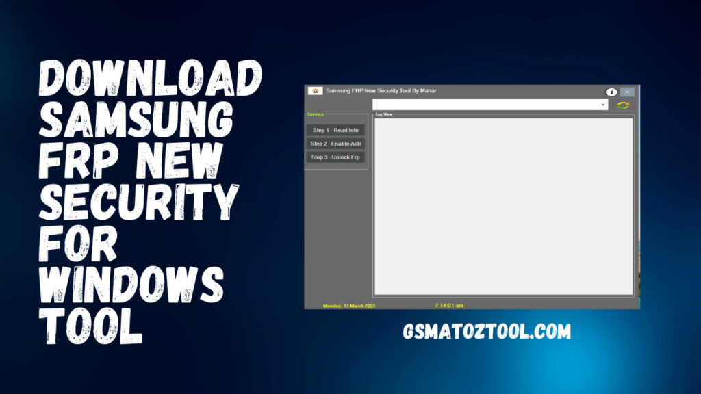 Download samsung frp new security for windows tool