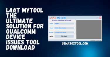 L4AT MyTool Solution for Qualcomm Device Tool Download