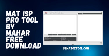 MAT ISP PRO Tool By Mahar Free Download