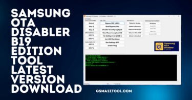 Samsung OTA Disabler [B19 Edition] Tool Download