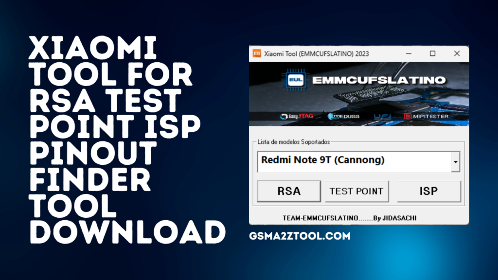 Xiaomi Tool For RSA Test point ISP Pinout Finder Free Download