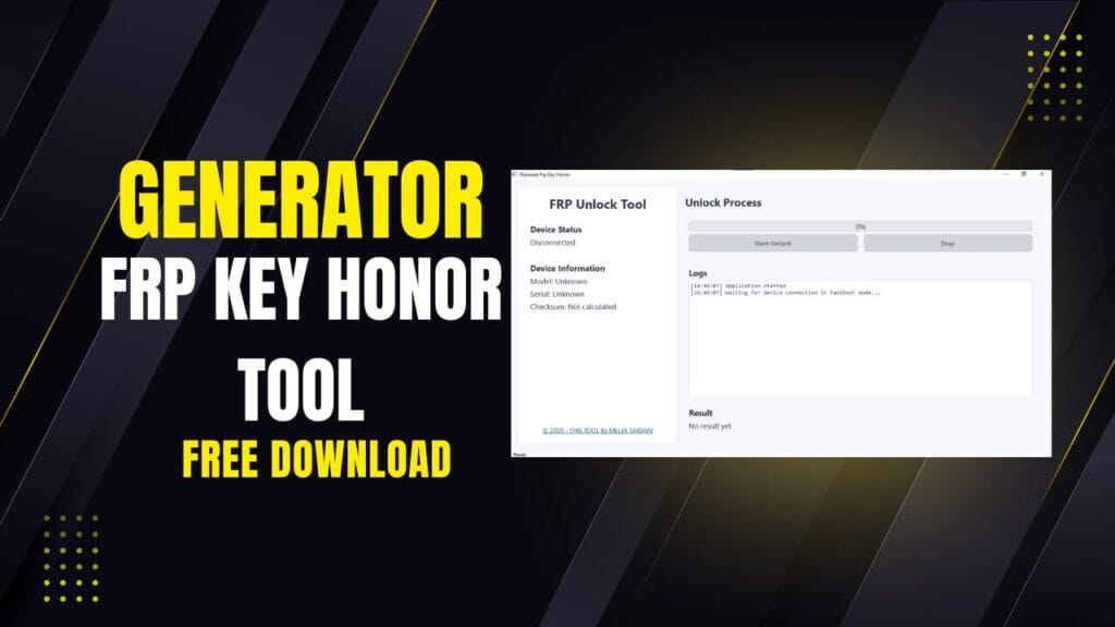 Generator frp key honor tool