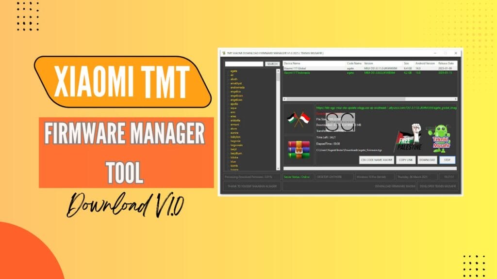 Xiaomi tmt firmware manager