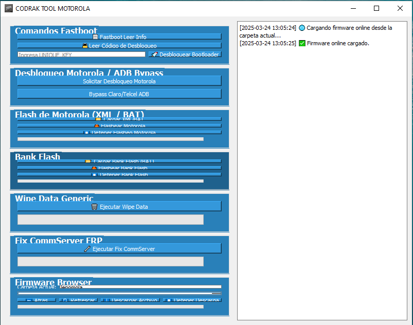 Codrak tool motorola-8 command for unlock motorola devices 2 Codrak tool motorola