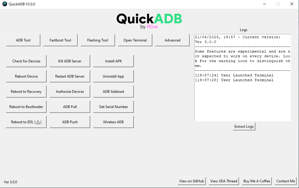 Quickadb tool