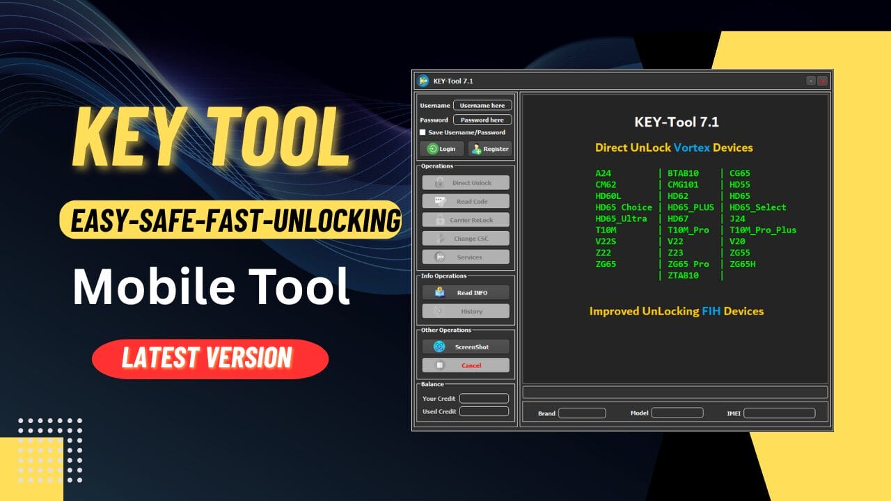 Key tool v7. 1