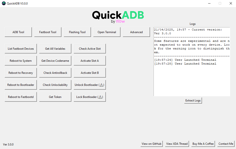 Quickadb tool