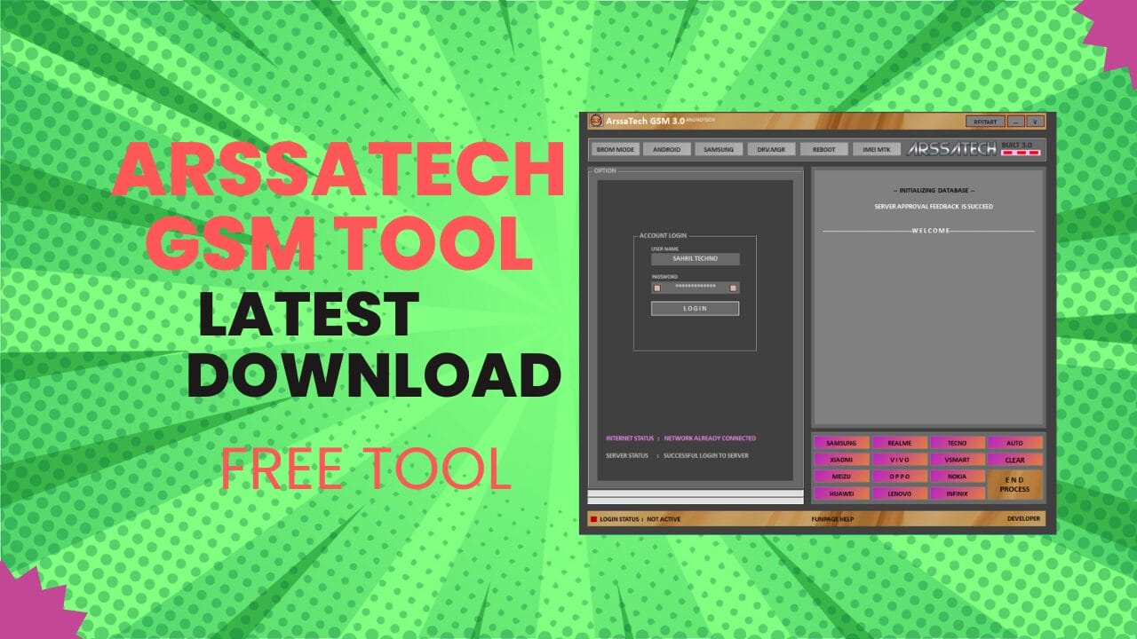 Arssatech gsm tool