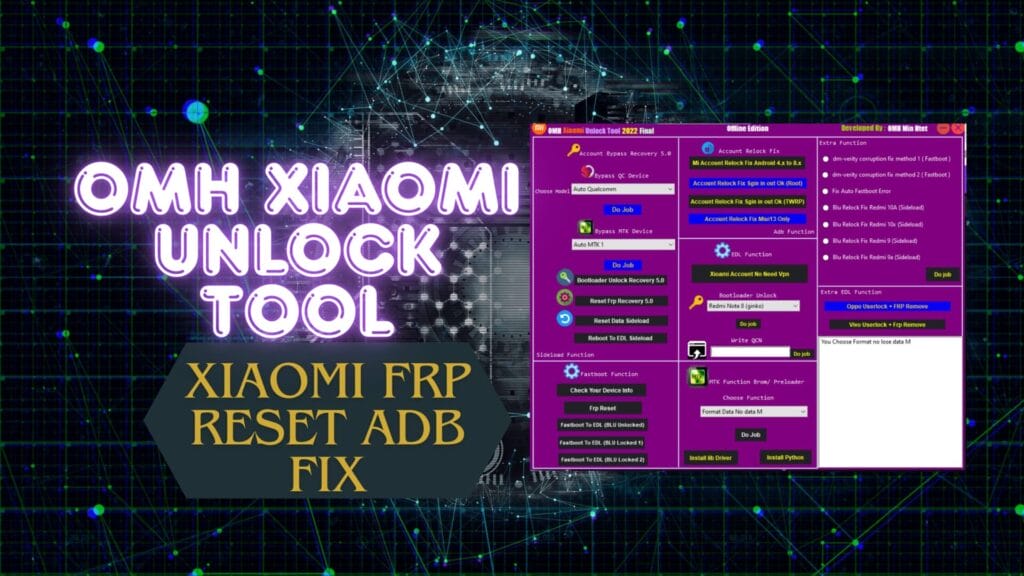 Omh xiaomi unlock tool xiaomi frp reset adb fix for free 1 Omh xiaomi unlock tool