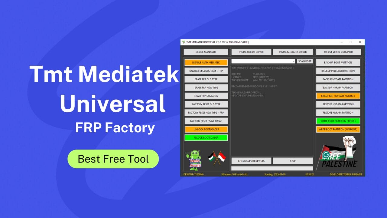 Tmt mediatek universal