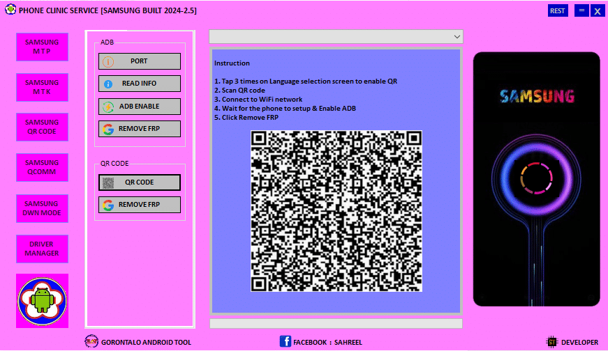 Phone clinic service tool