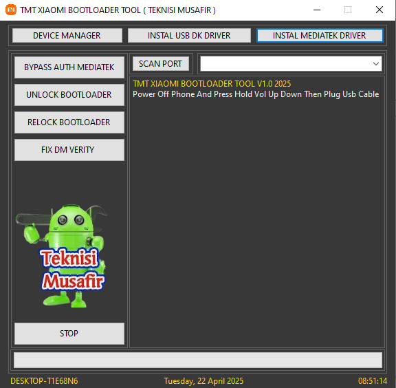 Tmt xiaomi bootloader