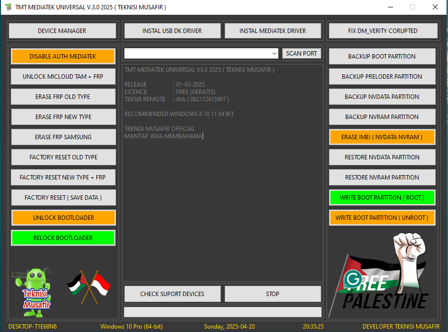 Tmt mediatek universal frp factory reset best free tool 2 Tmt mediatek universal