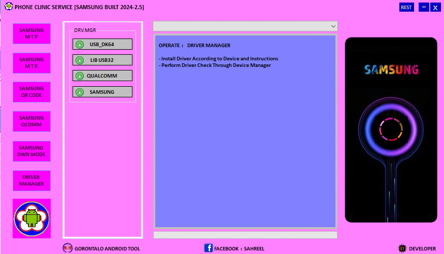 Phone clinic service tool