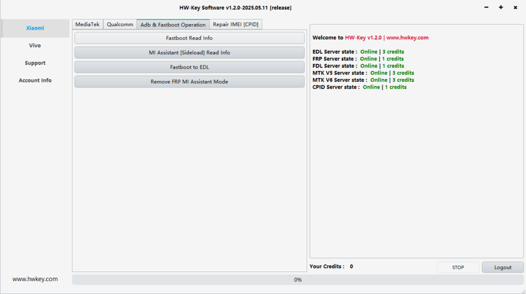 HW-Key Software Tool