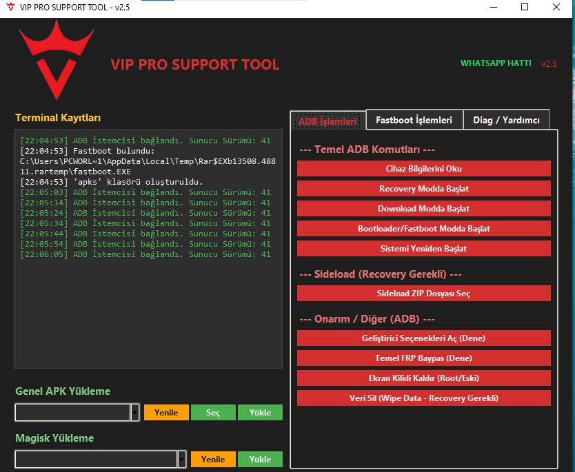Vip pro support tool v2. 5 latest version free download 2 Vip pro support tool