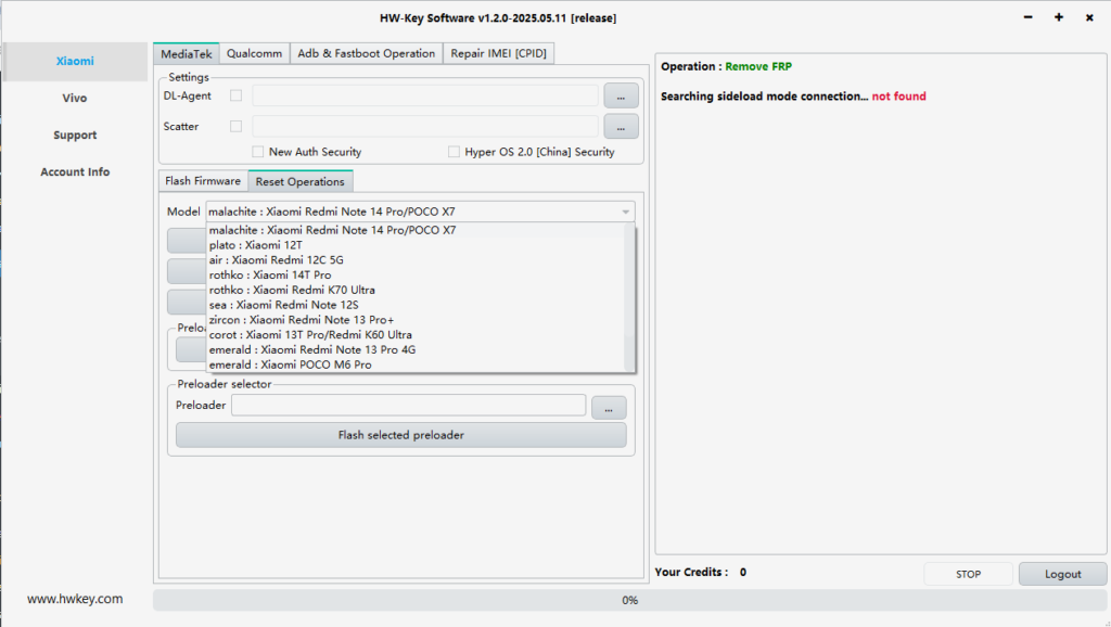 HW-Key Software Tool