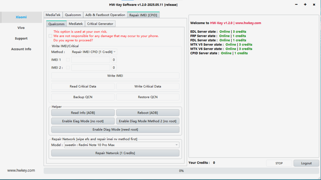 HW-Key Software Tool