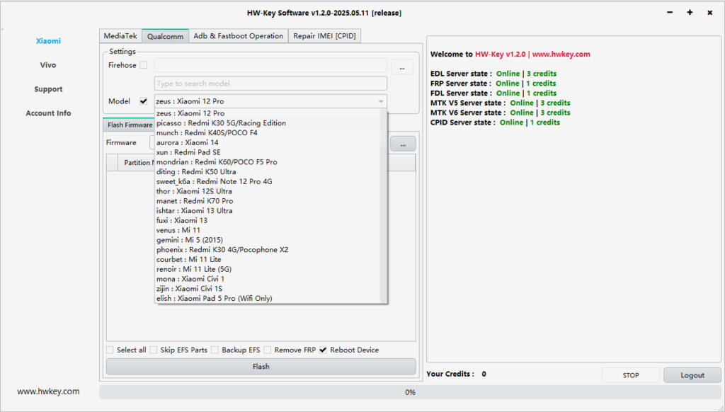 HW-Key Software Tool