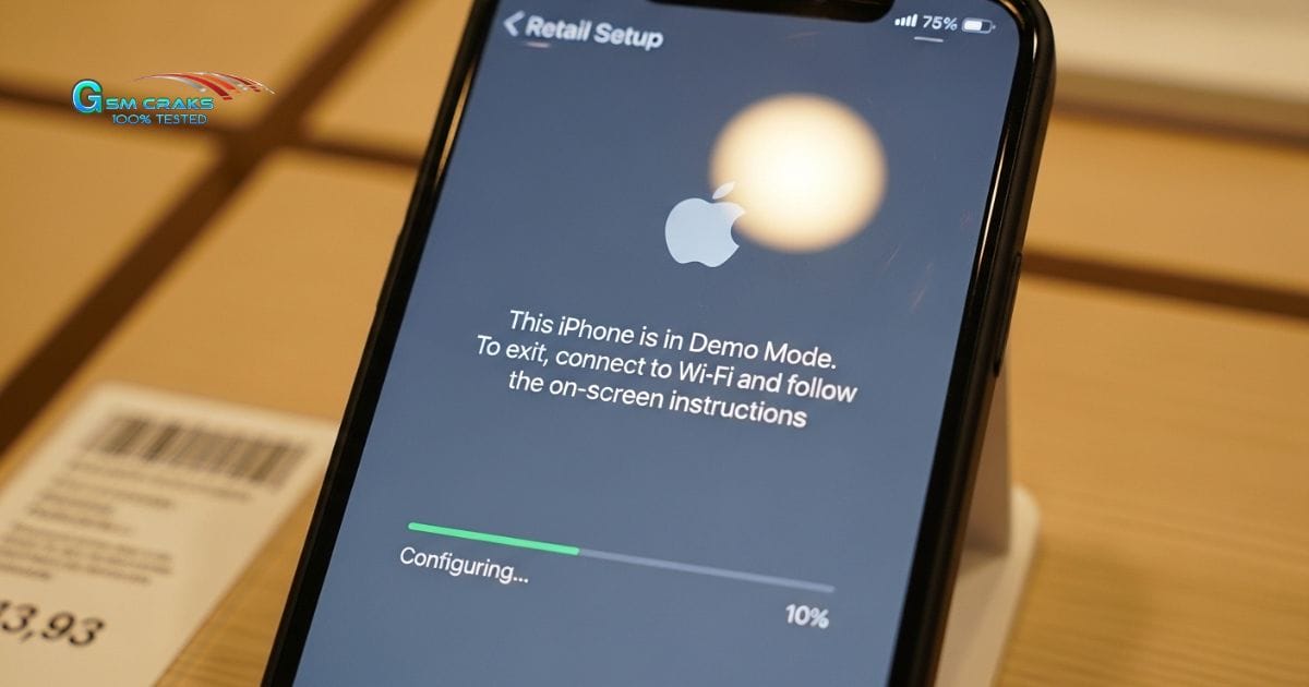 Iphone Demo Mode Remove It And Factory Reset Your Device Showing Settings Screen And Reset Process On Iphone Display