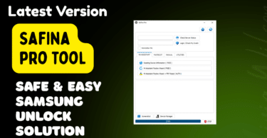 Safina pro tool latest version showing mi-assistant fastboot and xiaomi frp functions on pc