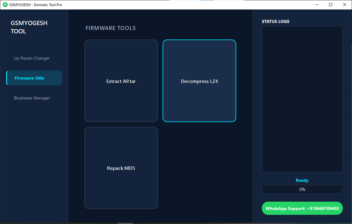 Domotic tool version 2. 3 - user interface with various automation features
