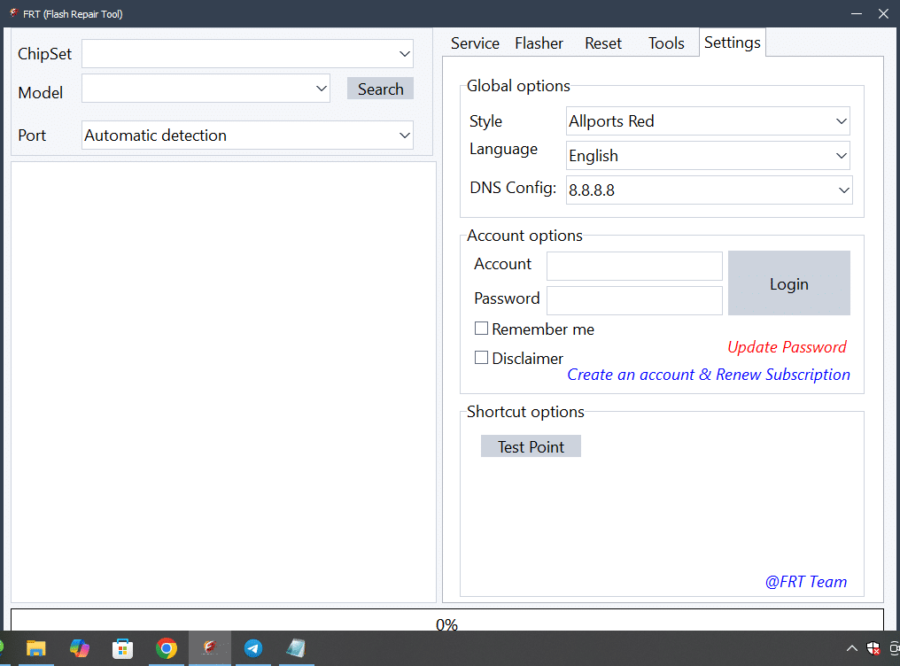 Flash tool repairing lab