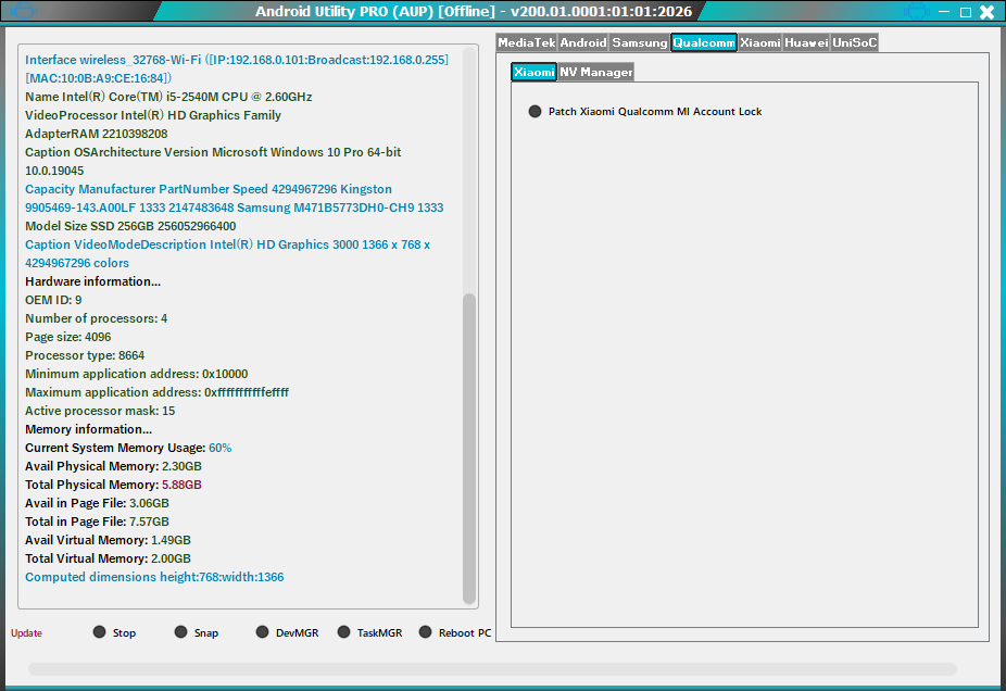 Android utility tool usb driver installation on windows