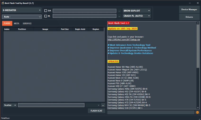 Best flash tool exe system error message on windows during flashing process