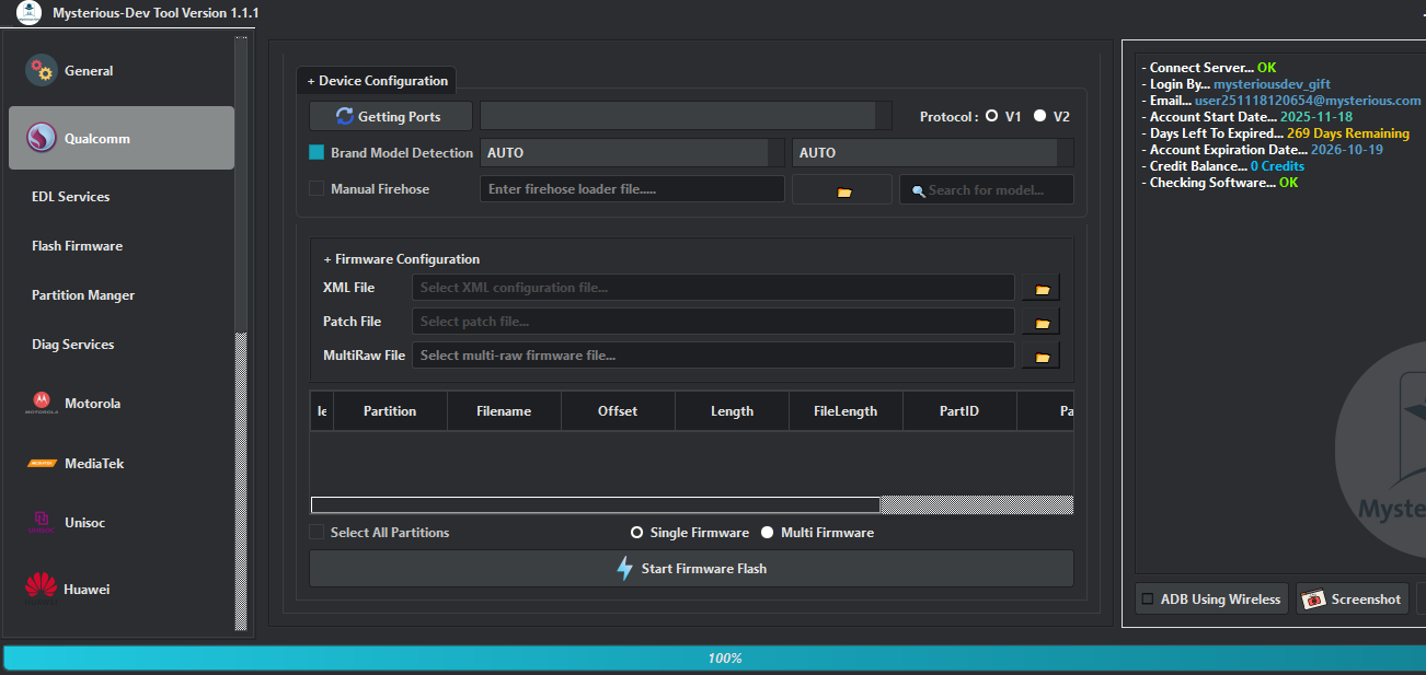 Mysterious devtools latest version interface for android device repair and diagnostics