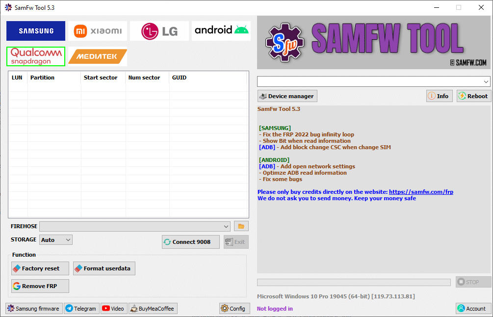 Samfirm tool v3. 3 latest version download for samsung firmware