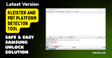 Pdt cpu detector tool interface showing cpu detection and device information panel