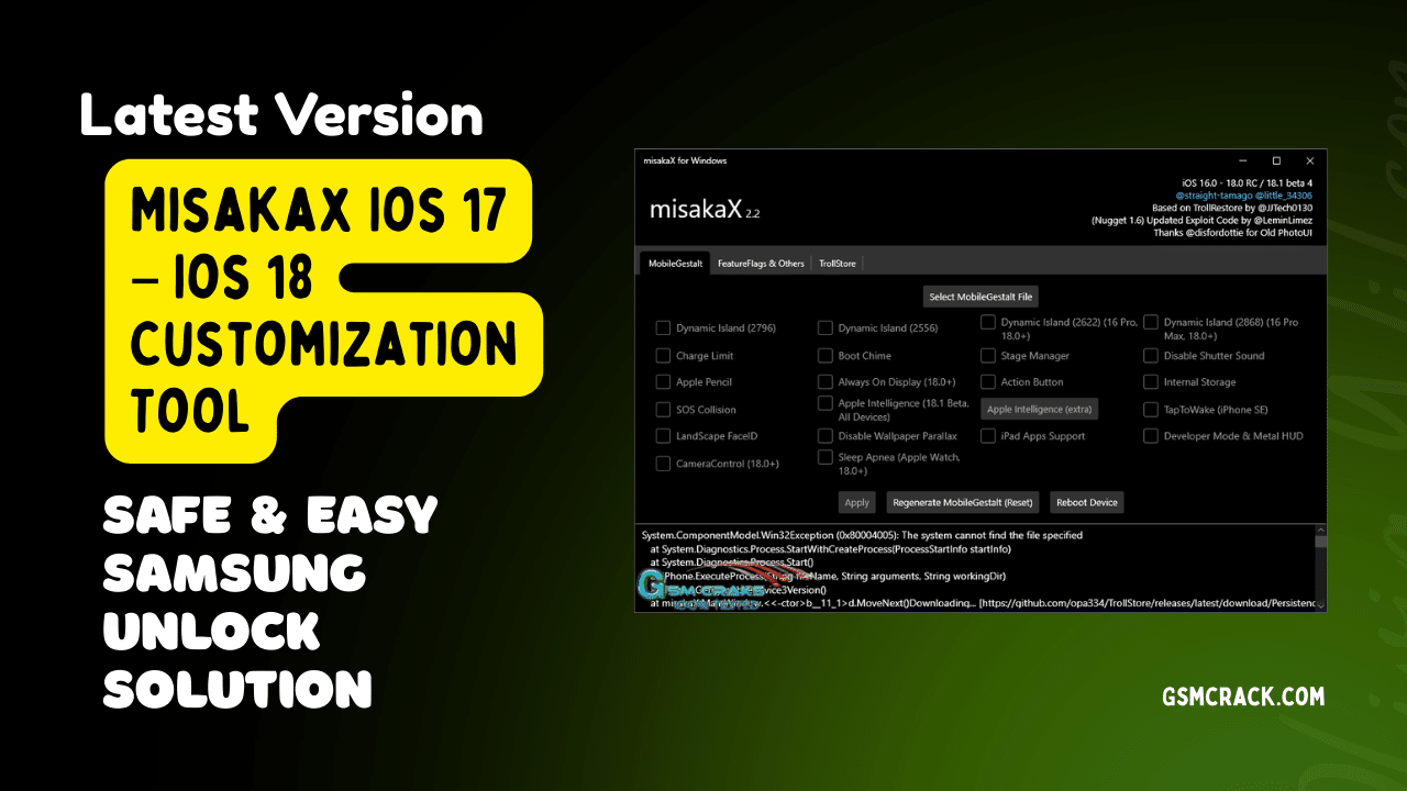 Misakax github repository homepage showing tool files and project details