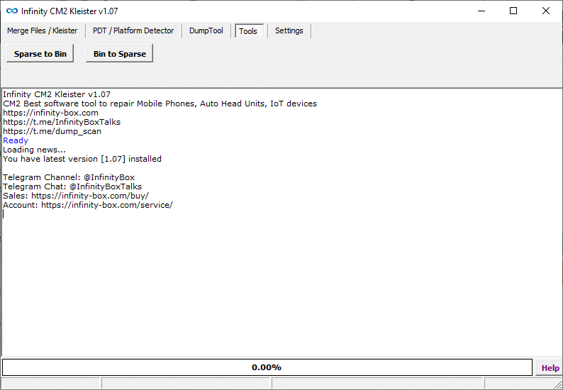 Kleister and pdt platform detector tool v1. 0. 7 latest version free download 5 Kleister and pdt platform detector tool interface showing device detection and platform identification panel